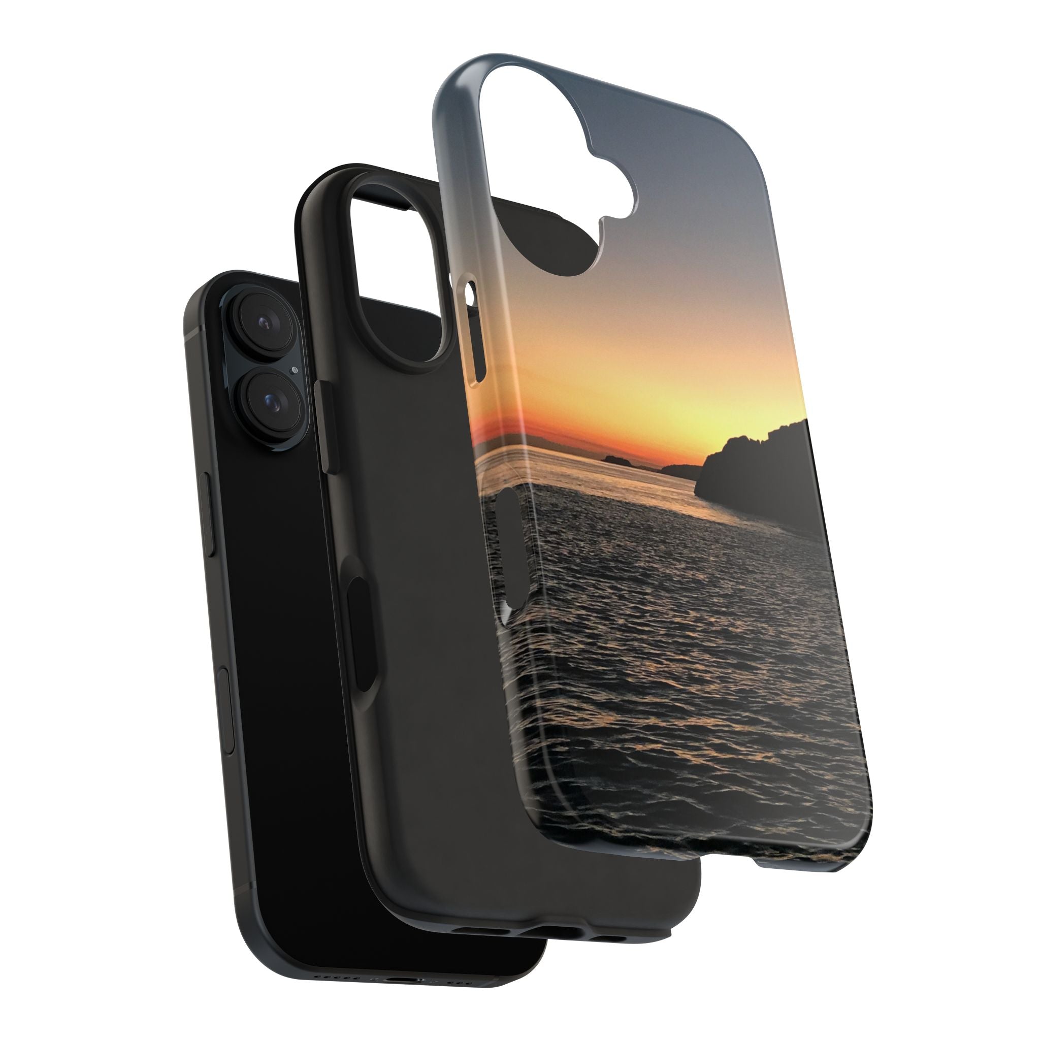 Sunset Ocean Tough Phone Case - Durable Protection for Adventurers